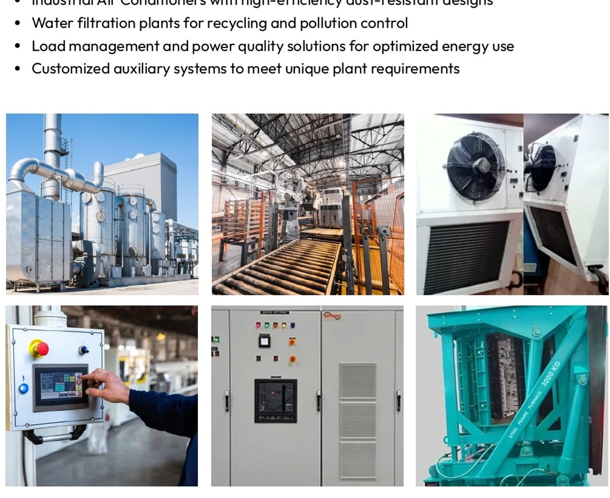 Industrial systems
